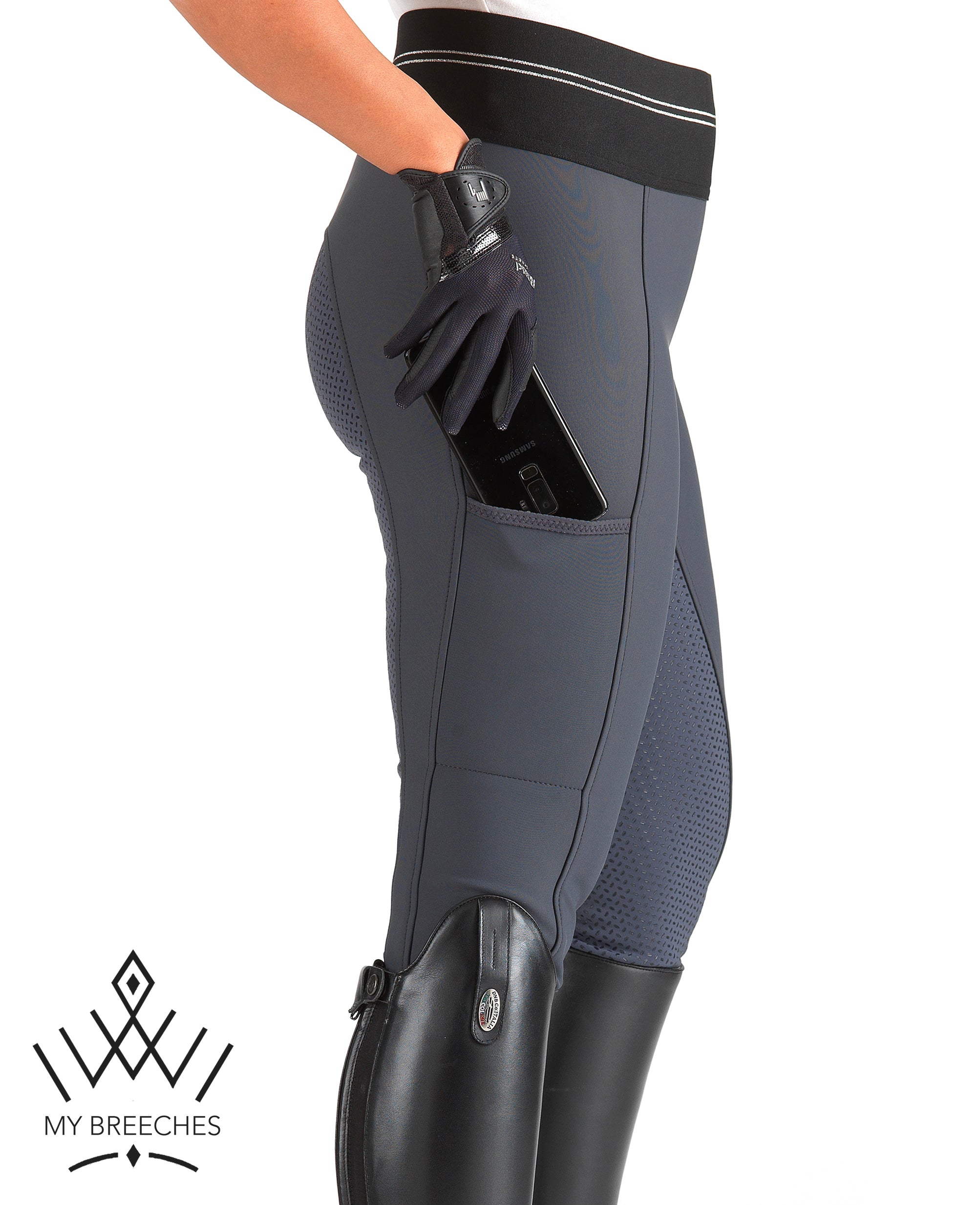 Pikeur Gia Grip Winter Softshell Ladies Athleisure Breeches 245856.