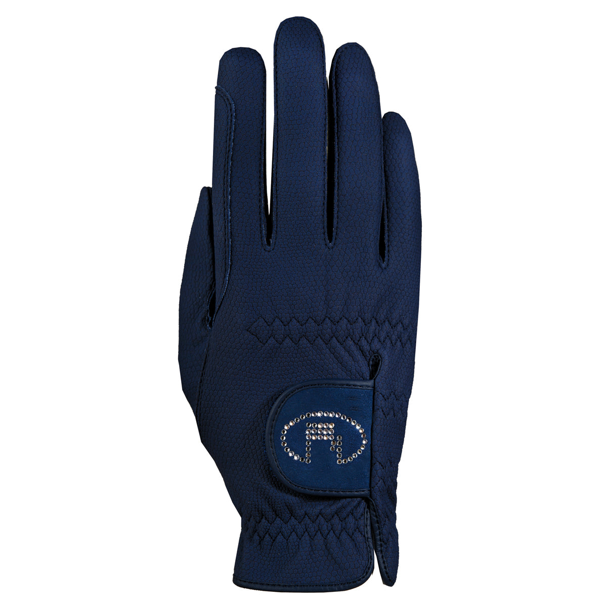 Roeckl Lisboa Swarovski Crystal Riding Gloves.