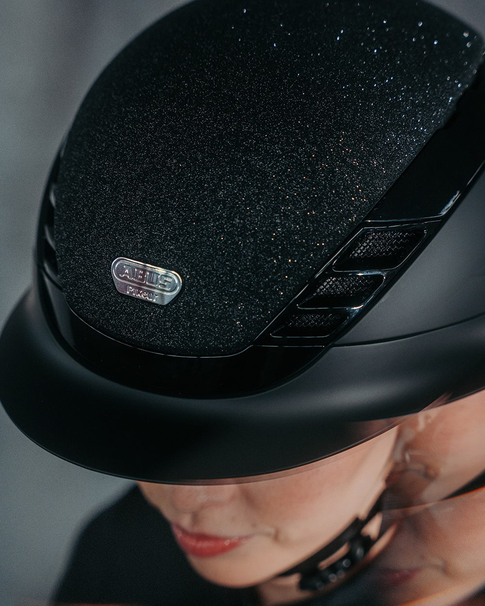 Abus x Pikeur AirLuxe Supreme Glam Helmet.