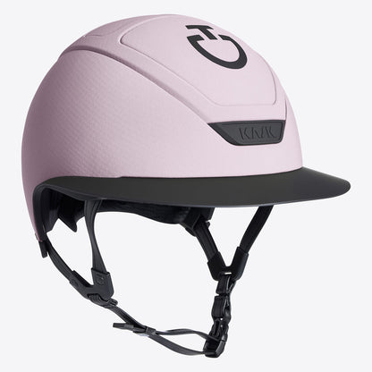 Cavalleria Toscana CT Wide Brim Riding Helmet with KASK branding, signature CT logo, wide sun-protective brim and adjustable chinstrap.
