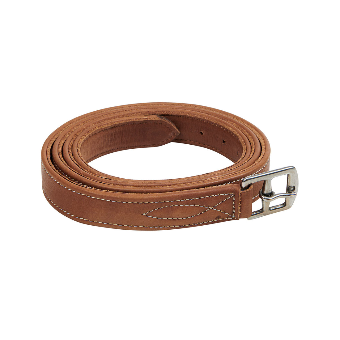 Double stirrups leather.