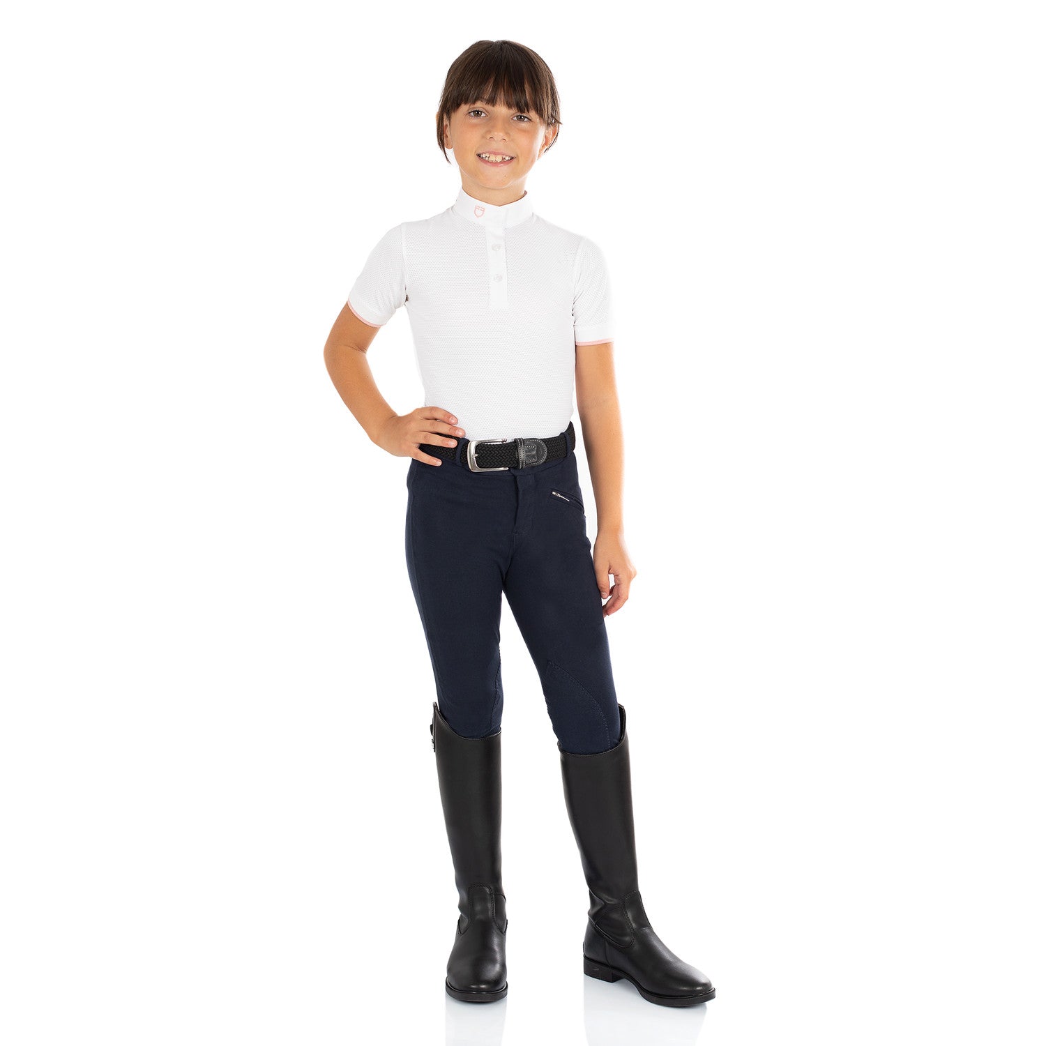 KASUMI MODEL JUNIOR BREECHES IN STRETCH MATERIAL.