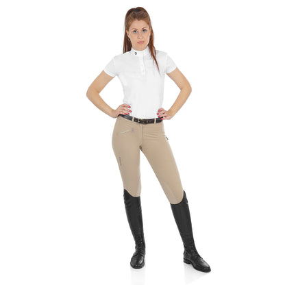 Equestro Ladies Selene Breeches In Stretch Cotton