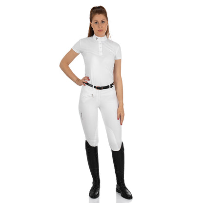 Equestro Ladies Selene Breeches In Stretch Cotton