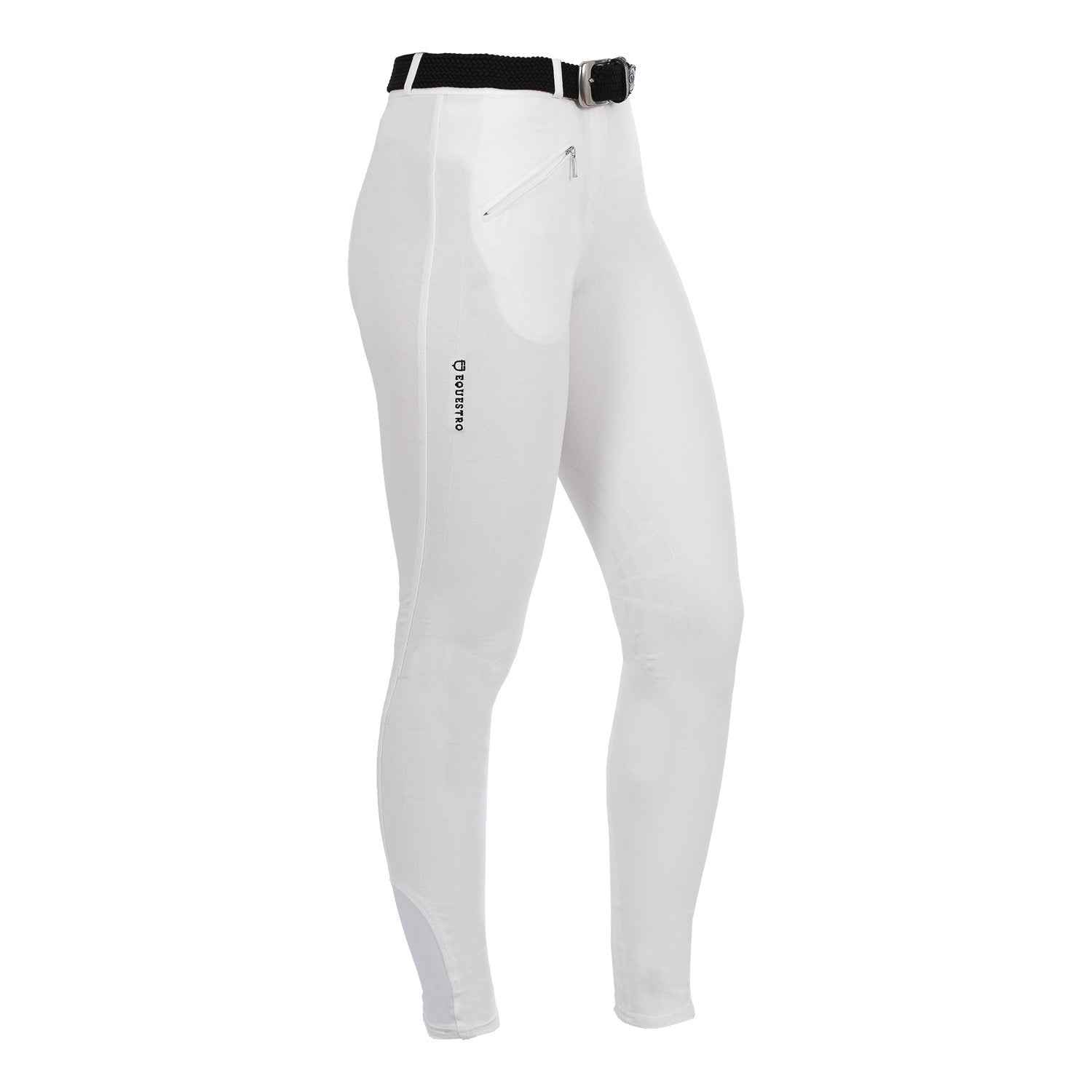 SELENE MODEL WOMAN BREECHES IN STRETCH COTTON WITH GRIP.