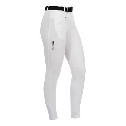 SELENE MODEL WOMAN BREECHES IN STRETCH COTTON WITH GRIP.