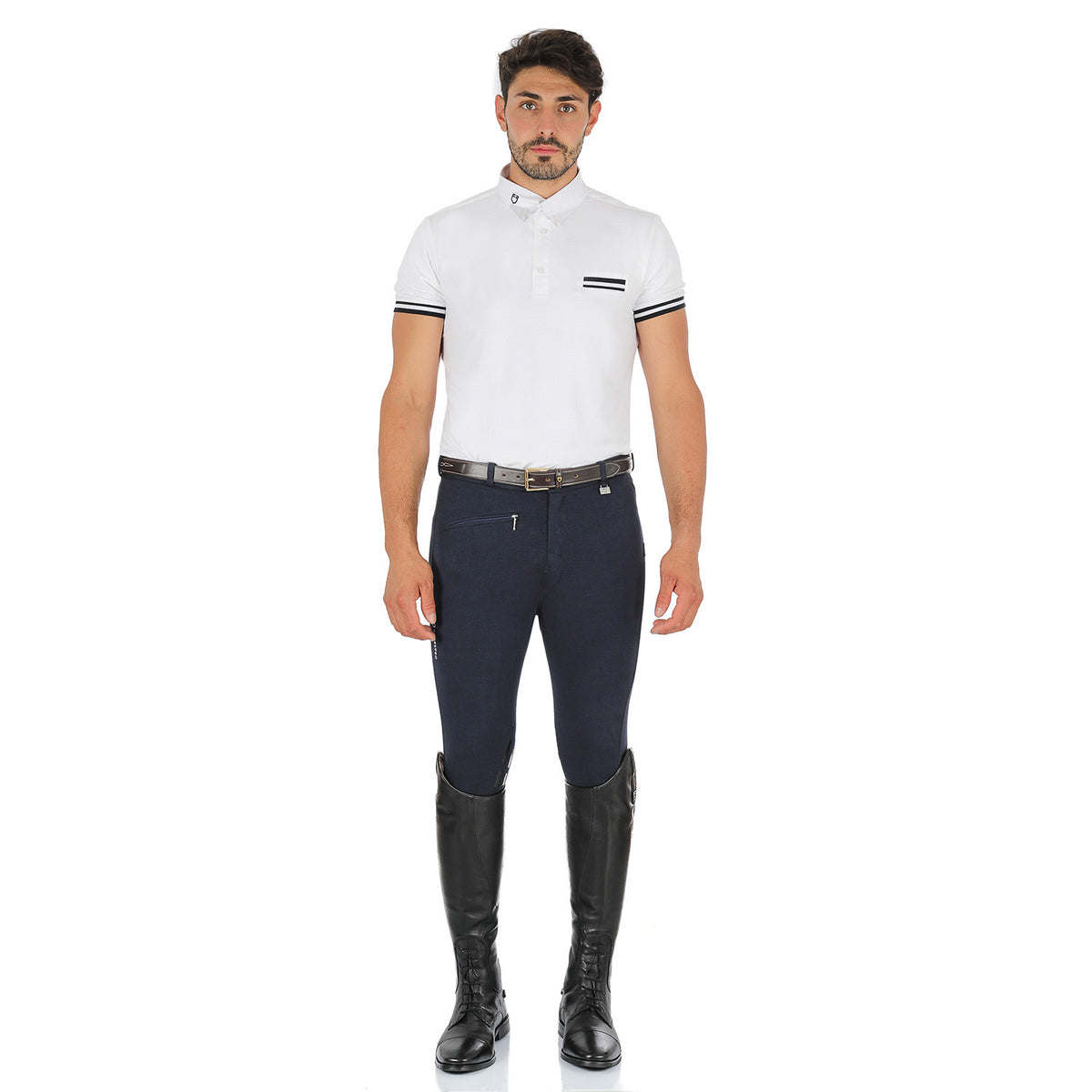 Equestro Mens Zeus Breeches In Stretch Cotton