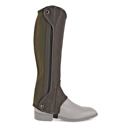 CHESTER LEATHER MINI-CHAPS.