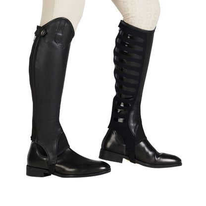 Unisex gaiters with silicone inserts
