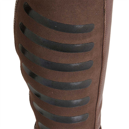 Unisex gaiters with silicone inserts