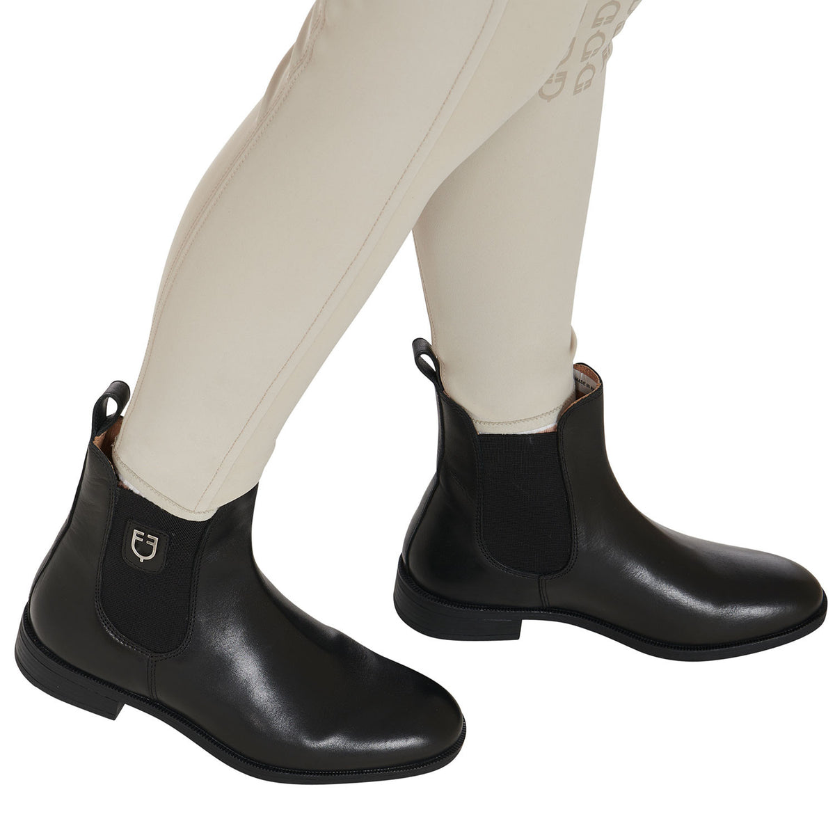 Unisex ankle boots with side elastics