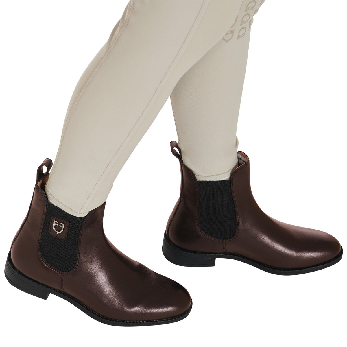 Unisex ankle boots with side elastics