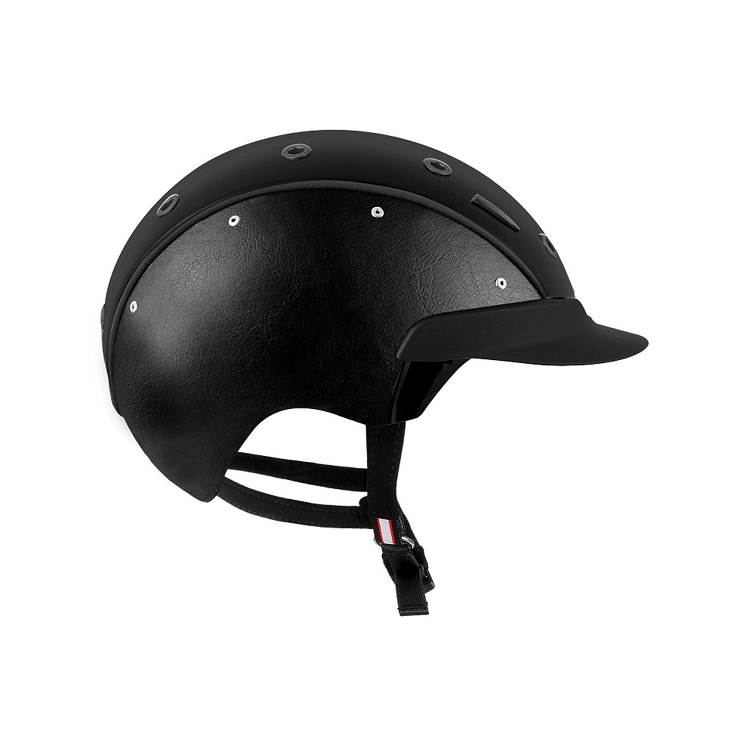 CAP CASCO MASTER 6 PELLE LATERALE E SCAMOSCIATO AL CENTRO.
