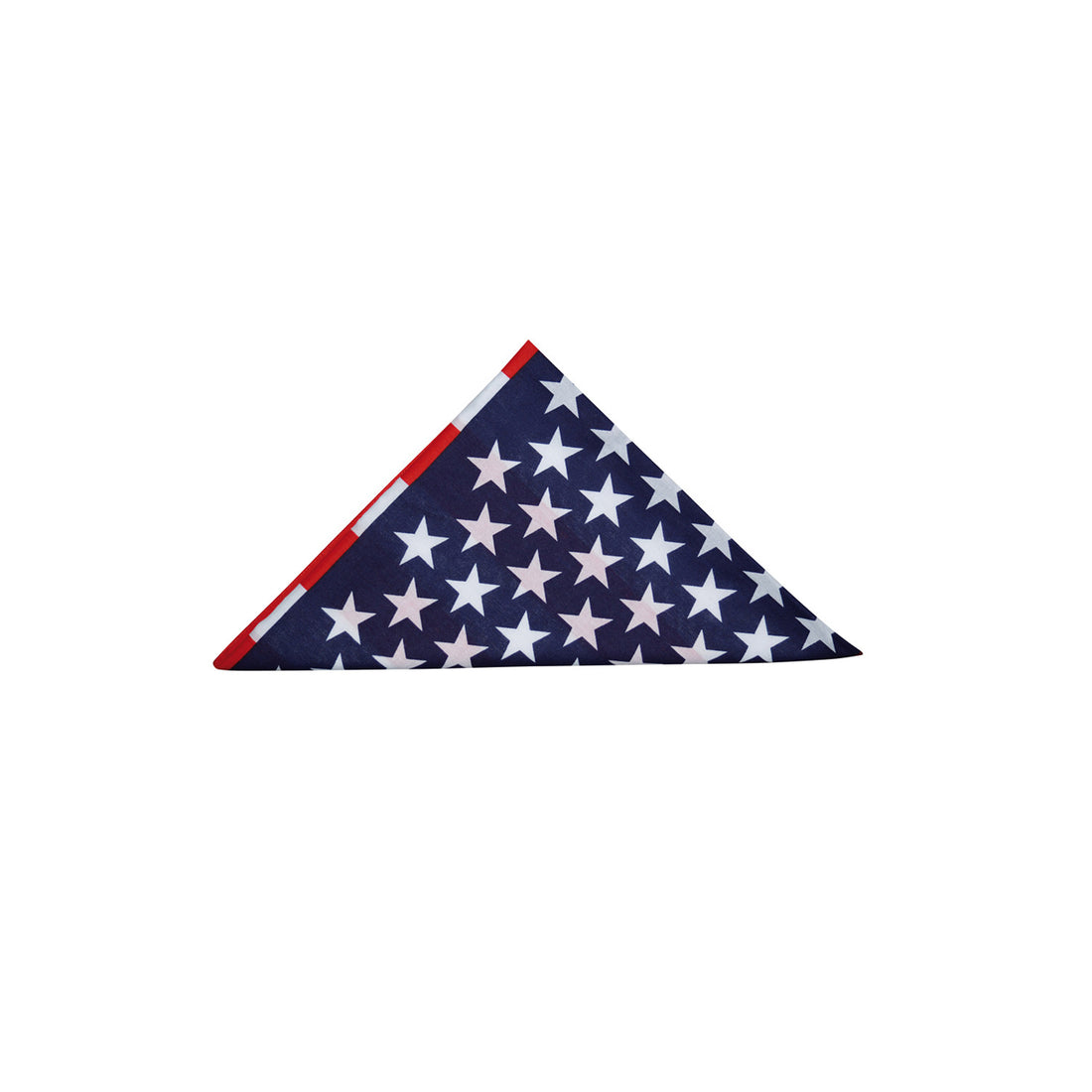 BANDANA WITH FLAG OR CONFEDERATION PATTERN.