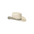 CHILD STIFF STRAW HAT.
