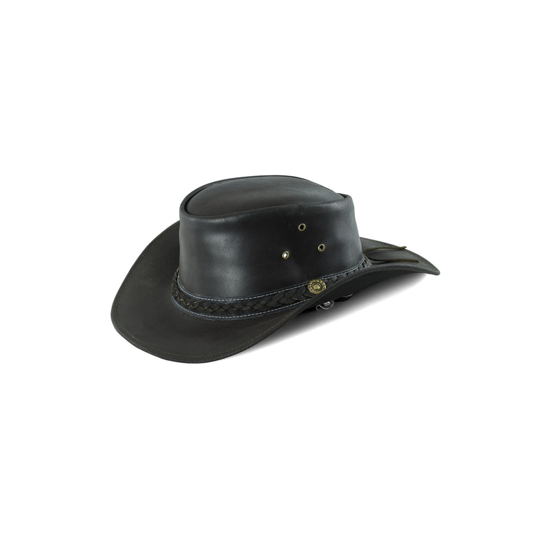 LEATHER WESTERN HAT BRAID.
