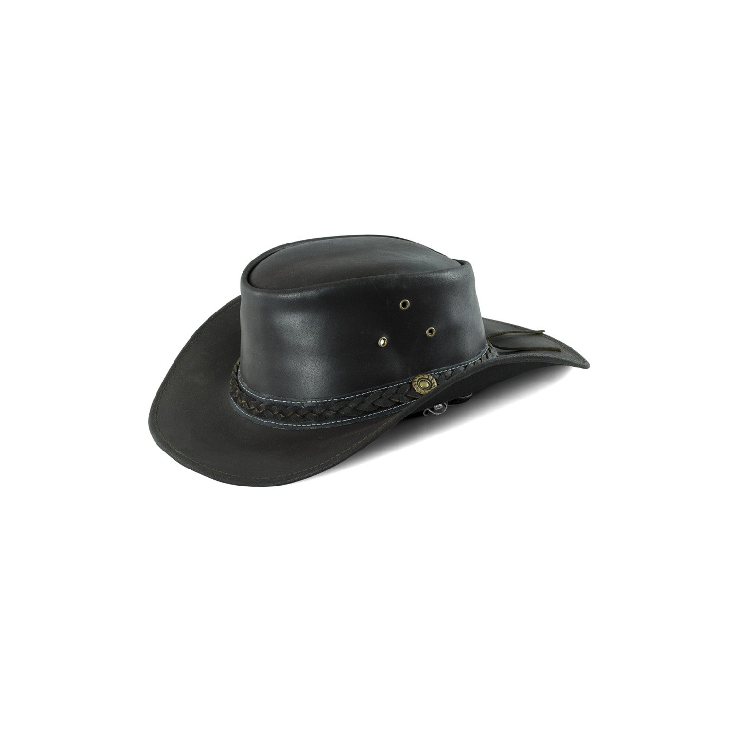 LEATHER WESTERN HAT BRAID.