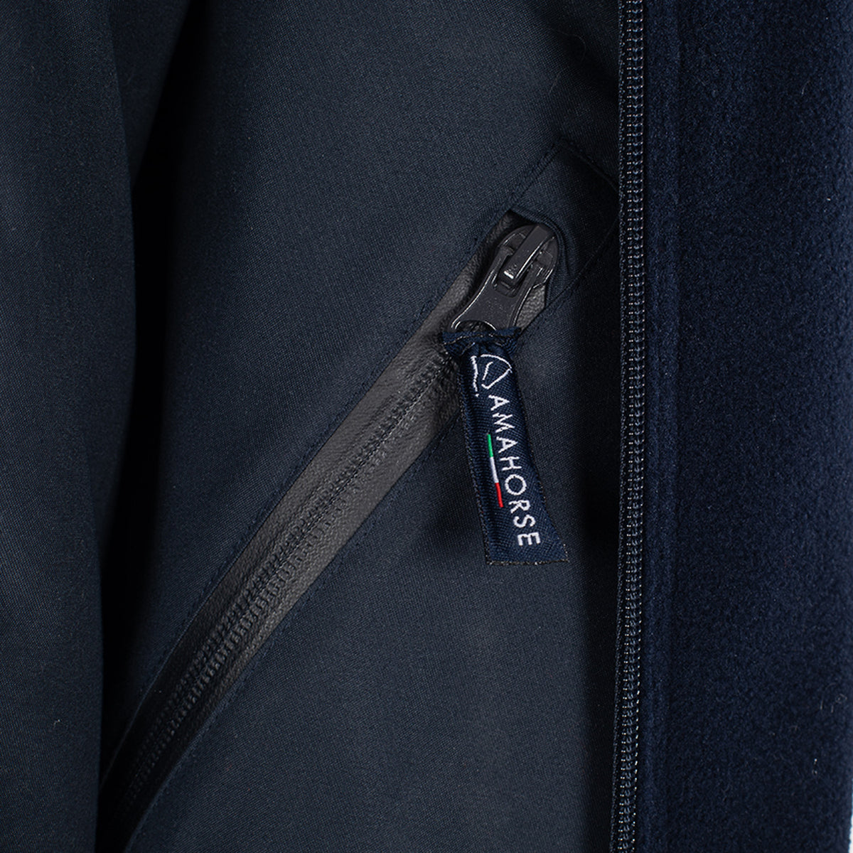 WINTER JACKET AMAHORSE SPORT TEAMWITH FLEECE LINING