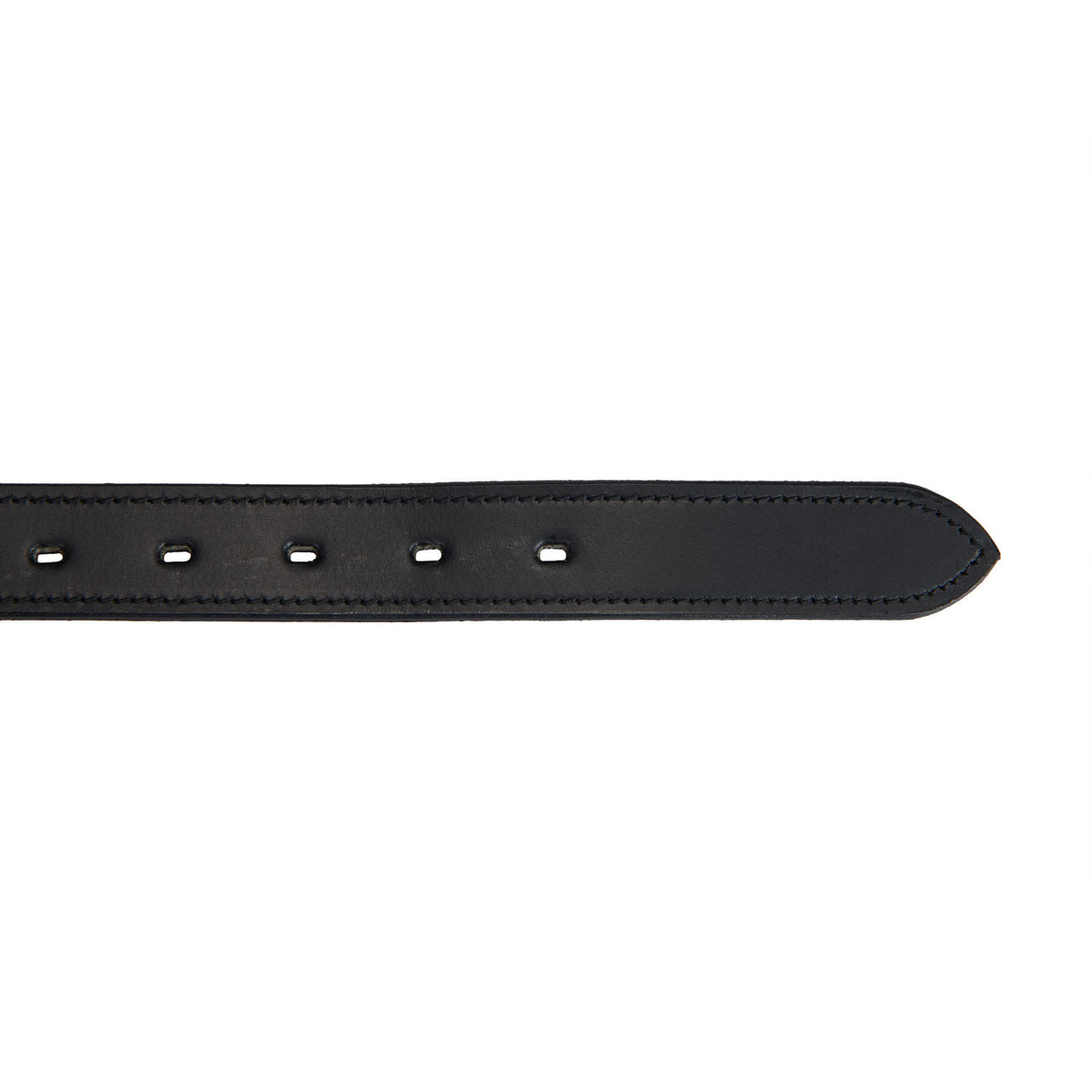 Leather belt with snaffle bits