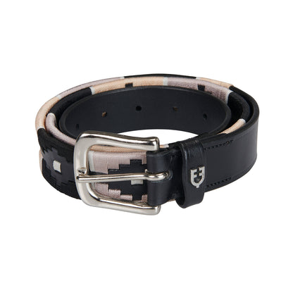 Leather belt with southwest patterm.