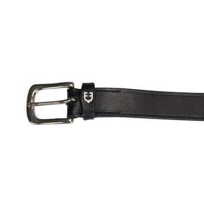 Leather belt with southwest patterm