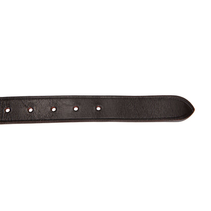 Leather belt with southwest patterm
