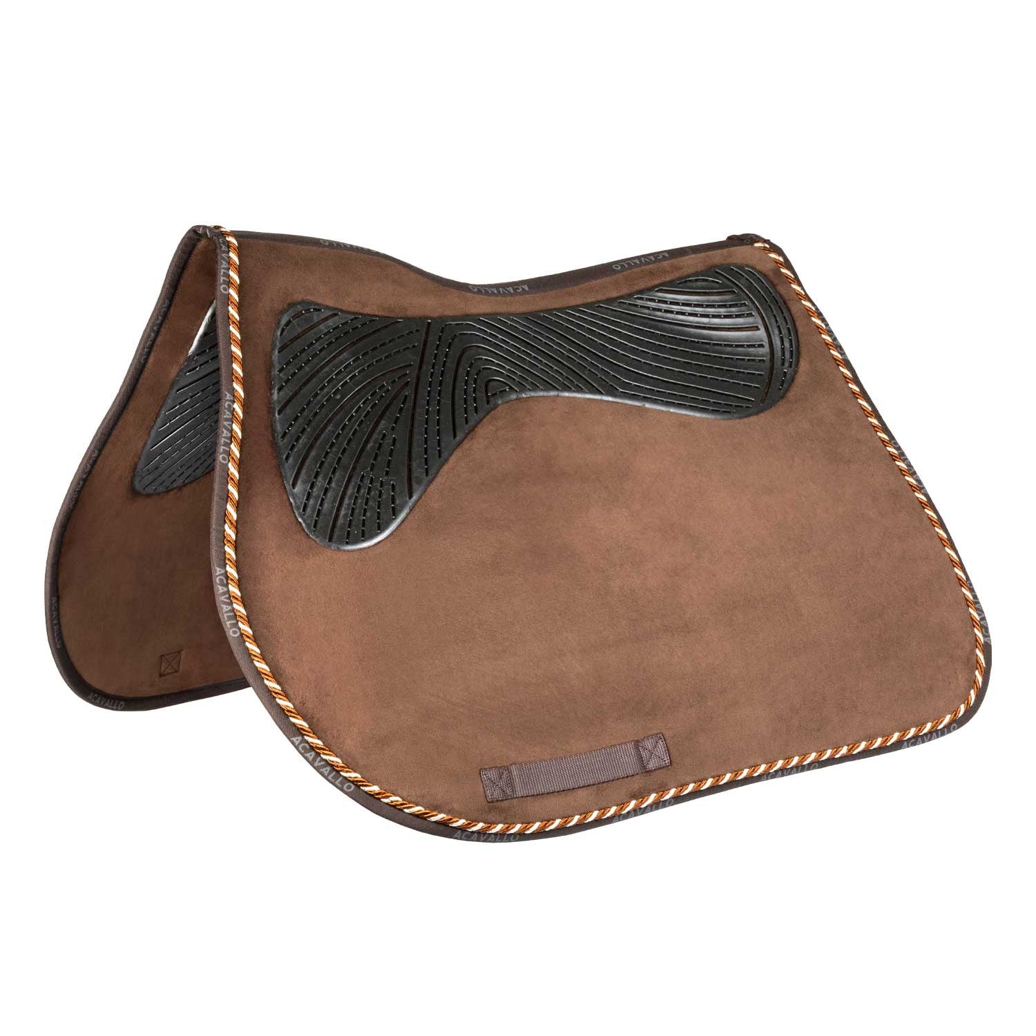 ACAVALLO TWIN SIDED CLASSIC GEL JUMP PAD WITH ROPE.