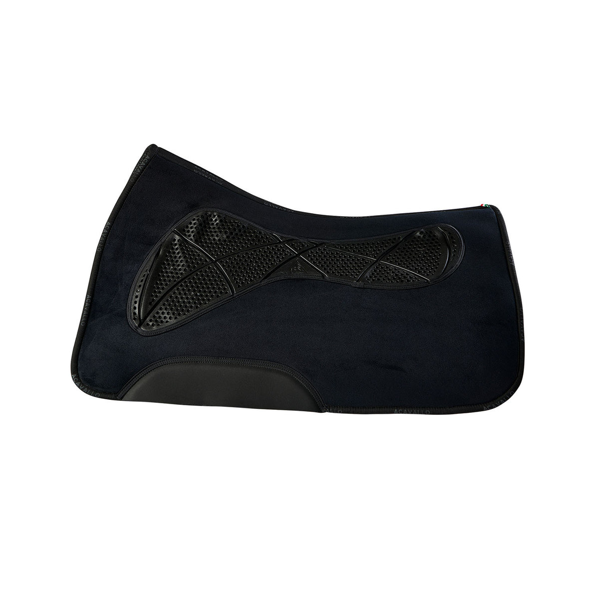 Acavallo Suede Gel Grip Western Saddle Pad