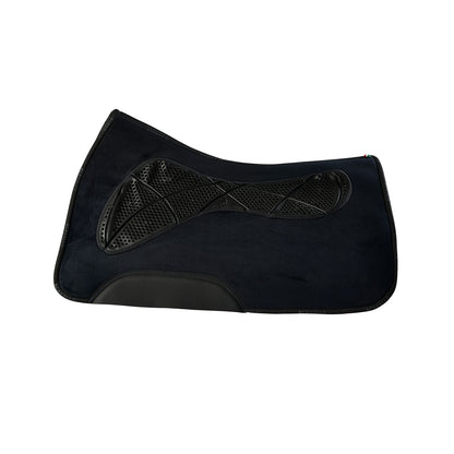 Acavallo Suede Gel Grip Western Saddle Pad