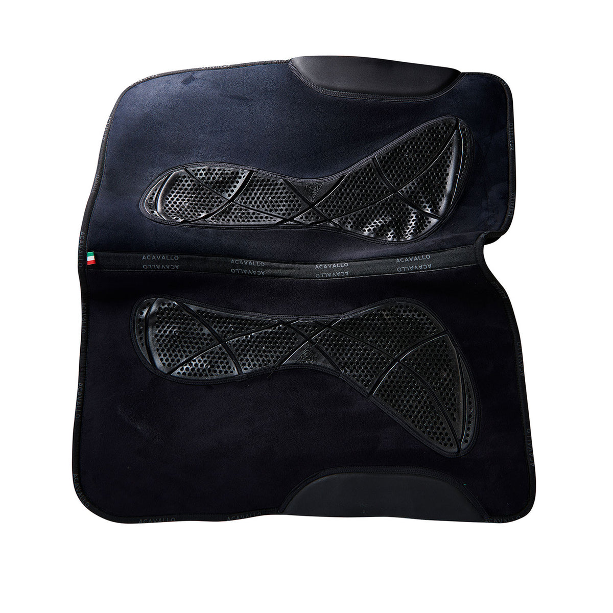 Acavallo Suede Gel Grip Western Saddle Pad