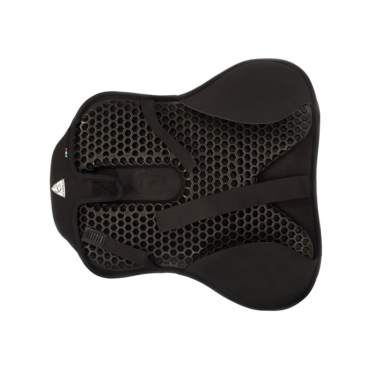 Acavallo Ortho-Coccyx Seat Saver Jumping Hexagonal Gel-In Dri-Lex 20mm