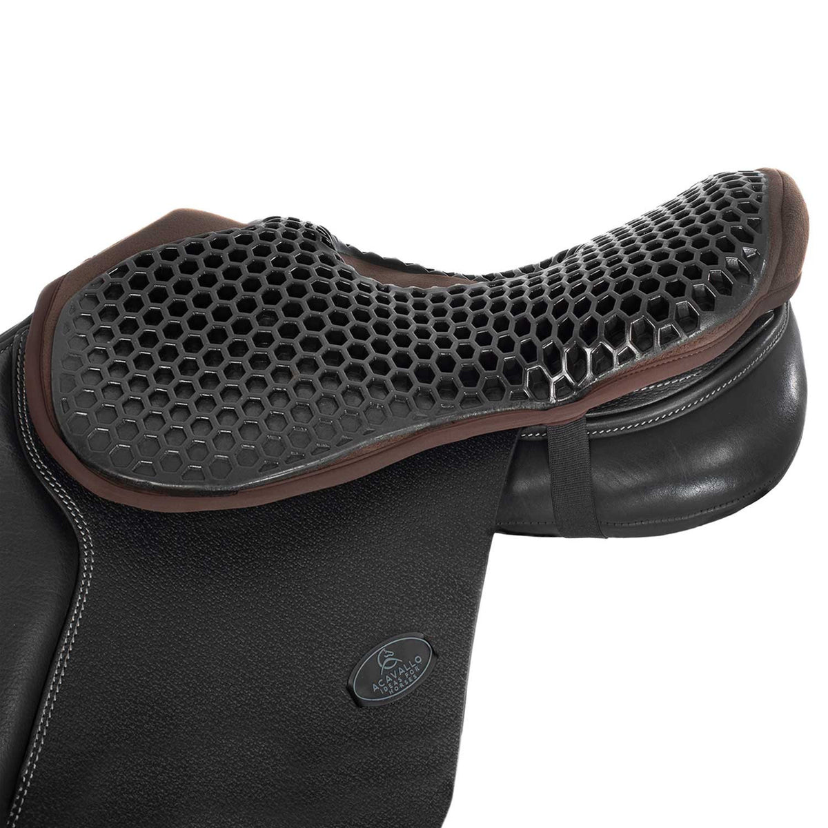 Acavallo Ortho-Pubis Seat Saver Jumping Hexagonal Gel-Out Dri-Lex 20mm