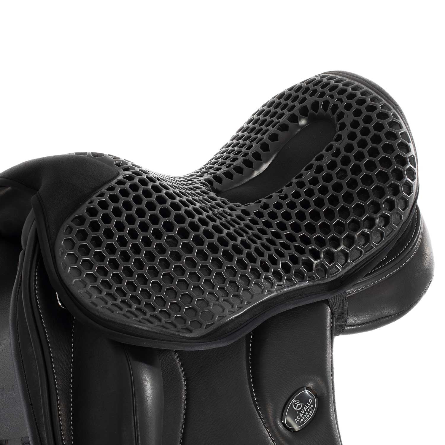 Ortho-Coccyx seat saver dressage Hexagonal gel-out Dri-lex 20mm.