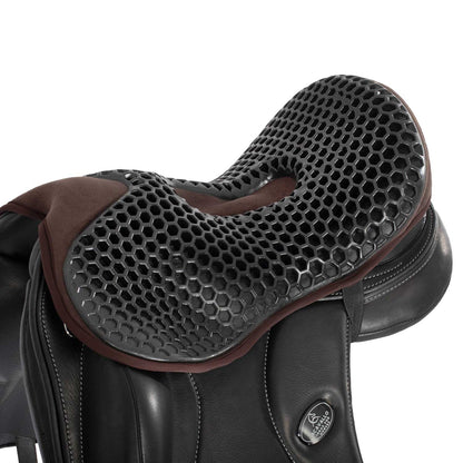 Ortho-Pubis seat saver dressage Hexagonal gel-out Dri-lex 20mm.