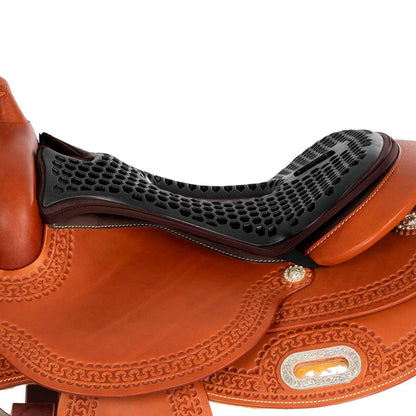 Acavallo Ortho-Pubis Seat Saver Western Hexagonal Gel-Out Dri-Lex 20mm