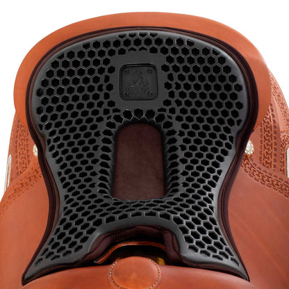 Acavallo Ortho-Pubis Seat Saver Western Hexagonal Gel-Out Dri-Lex 20mm