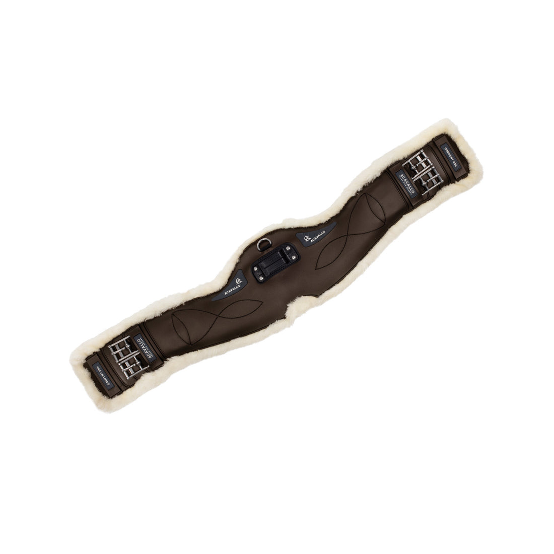 Dressage girth Classic gel sheepskin.
