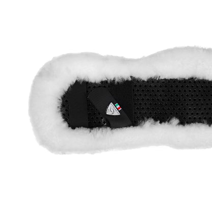 Acavallo Shaped Girth Sleeve Classic Gel Sheepskin