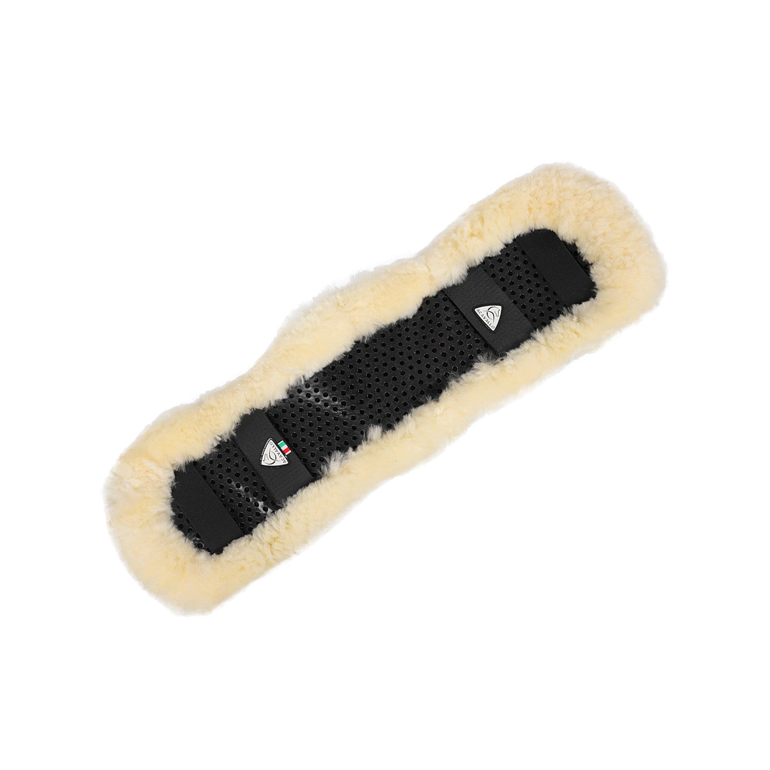 Shaped girth sleeve Classic gel sheepskin.