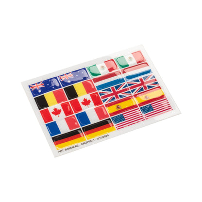 Acavallo Flag Stickers Set for Opera Stirrups
