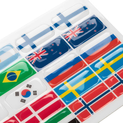 Acavallo Flag Stickers Set for Opera Stirrups