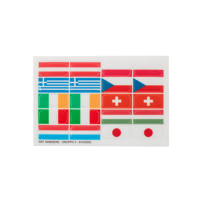 Acavallo Flag Stickers Set for Opera Stirrups