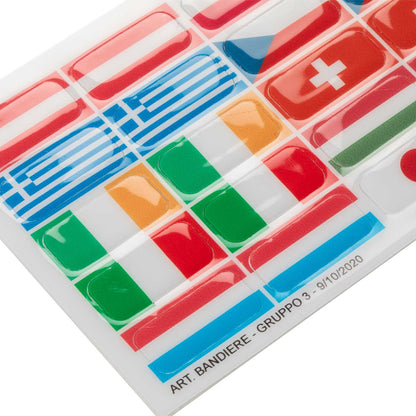 Acavallo Flag Stickers Set for Opera Stirrups
