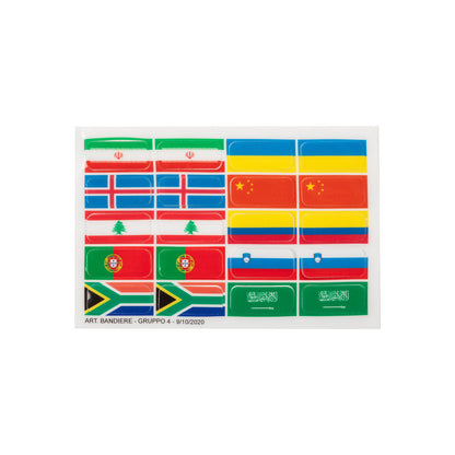 Acavallo Flag Stickers Set for Opera Stirrups