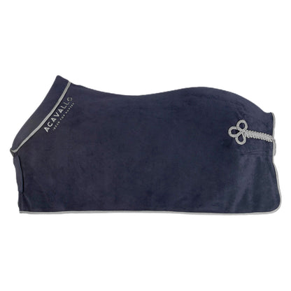 Fleece stable rug padded collar 800g.