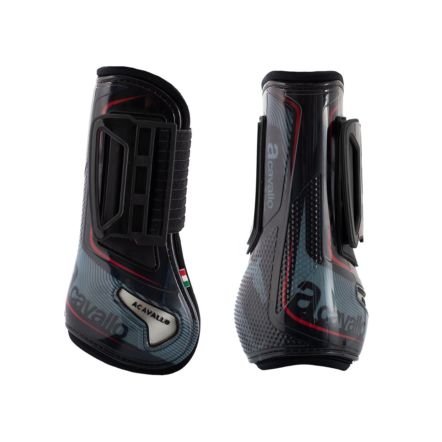 Opera gel tendon boots E-click fastening.