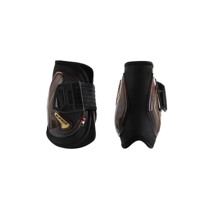Opera fetlock boots E-click fastening.