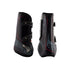 Opera tendon boots elastic and button fastening.