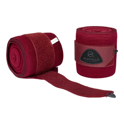 Acavallo Elasticated Fleece Exercise Bandages