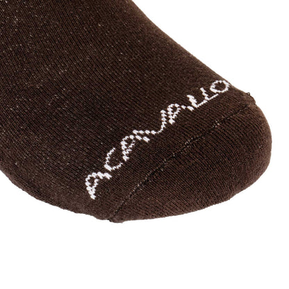 Acavallo Diamond Pattern Cotton Socks